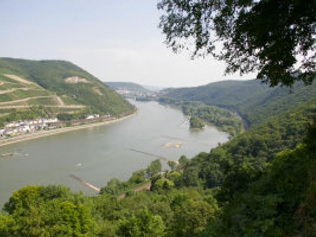                                     &raquo;View from the Schweizerhaus down to the rhine valley&laquo;
                                            