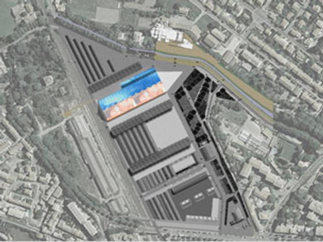 »The Grande Halle, sky view !«