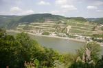 &raquo;View from the Schweizerhaus down to the rhine valley&laquo; by 