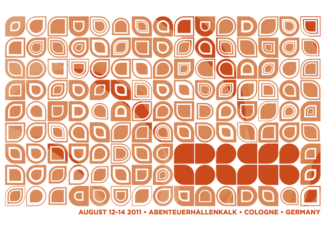 Flyer for Evoke 2011: Flyer Oranje