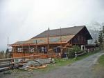 »View from the outside. When we made this picture they were just redoing the terrace, it is finished now.« by