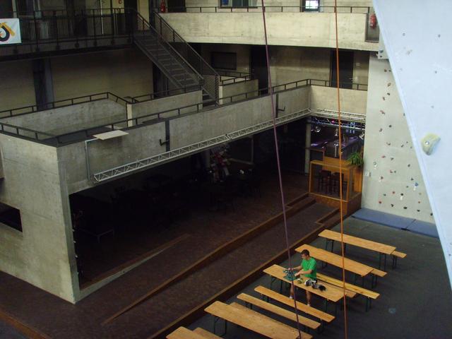                                     &raquo;Inside the hall - view from the "bridge" on the chillout area&laquo;
                                            