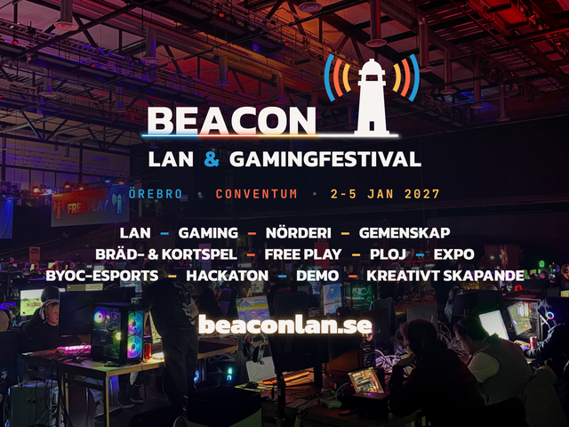 Flyer for Beacon 2027: Beacon Infoscreen
