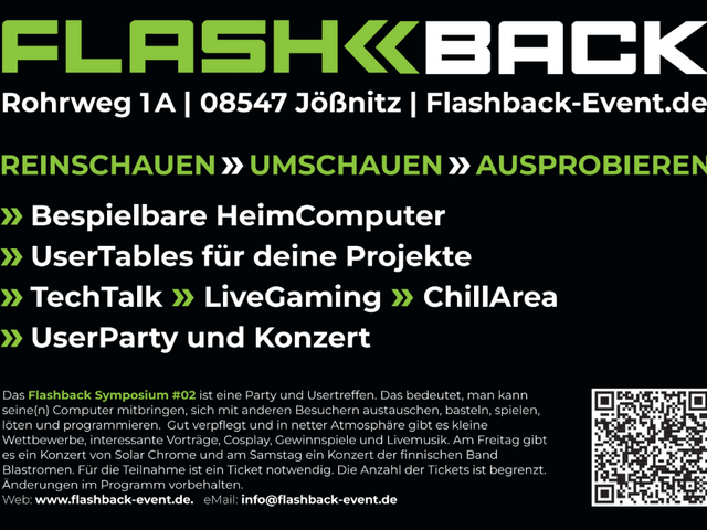 Flyer for Flashback Symposium 2025: Flyer uploaded by DNA.2ndmoon