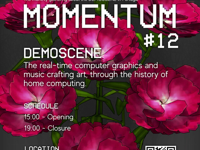 Flyer for Momentum #12: Flyer uploaded by poti