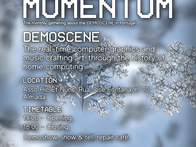 Flyer for Momentum #19: Flyer uploaded by psenough