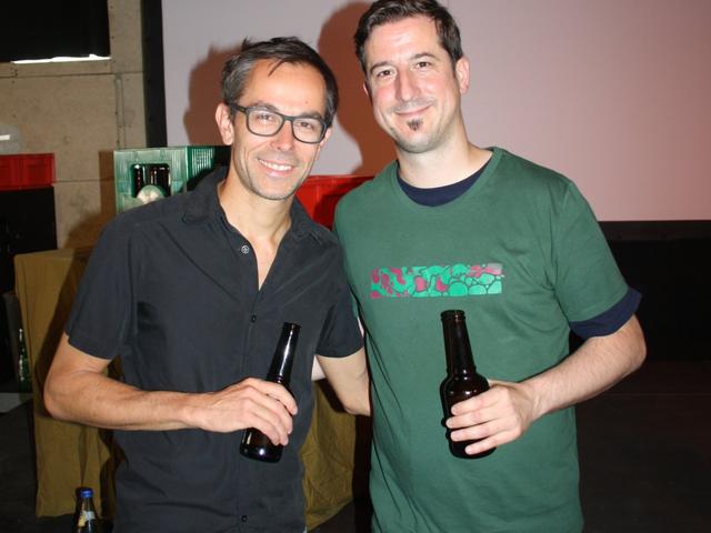     Party pictures from Evoke 2016: @xxx and @poti during prizegiving